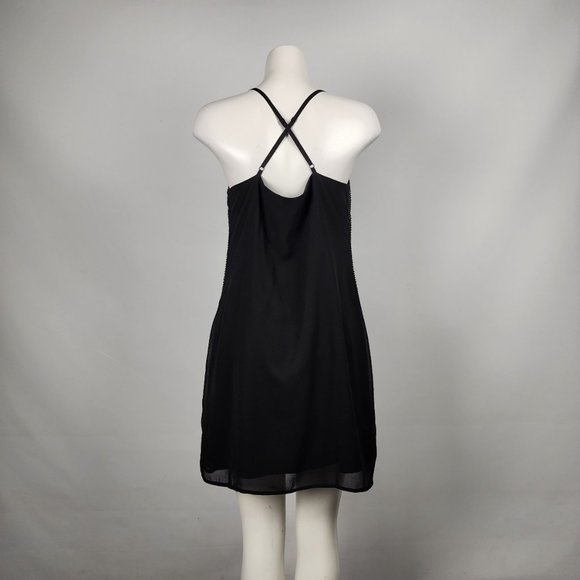Guess Black Mini Dress with Star Accents - Picture 6 of 10